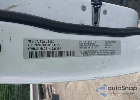 2023 Dodge Charger Sxt from USA, damaged, VIN 2C3CDXBG8PH588325